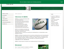 Tablet Screenshot of dekra-automotive.se